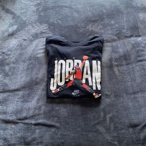 Black NIKE Air Jordan T-Shirt